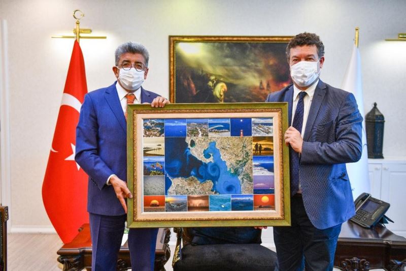 Vali Bilmez, UNHCR Türkiye Temsilcisini kabul etti
