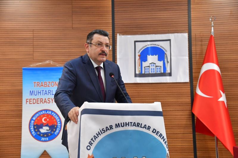 Genç: ”Muhtarlarımızı, mesai arkadaşlarımız olarak görüyoruz”
