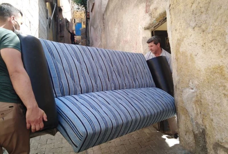 Eyyübiye Belediyesi dar gelirli ailelerin ihtiyaçlarını gideriyor
