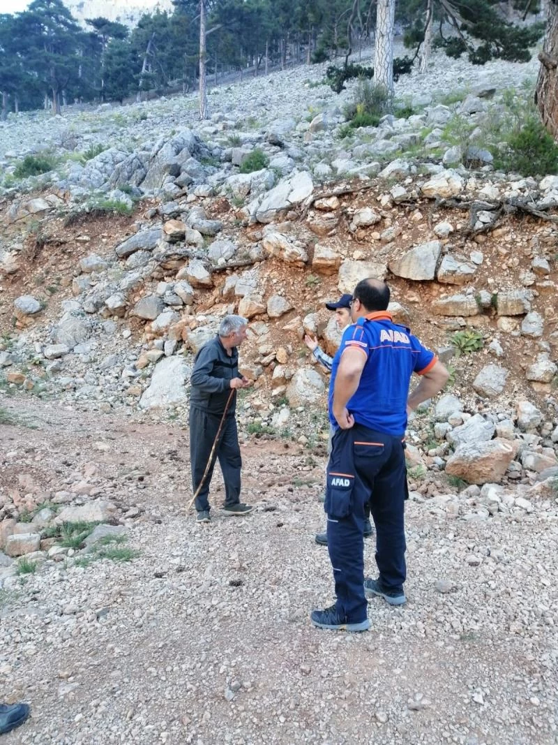 Isparta’da kaybolan gurbetçi evine 15 kilometre uzaklıkta bulundu
