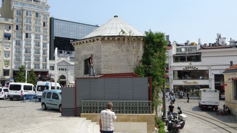 İBB’den Taksim Maksemi’nin duvarına jeneratör

