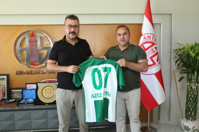 Serik Belediyespor yönetimi, yeni Antalyaspor Başkanı Aziz Çetin