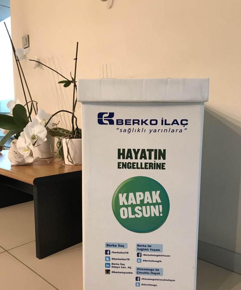 Berko İlaç’tan, “Kapak Olsun” projesine destek
