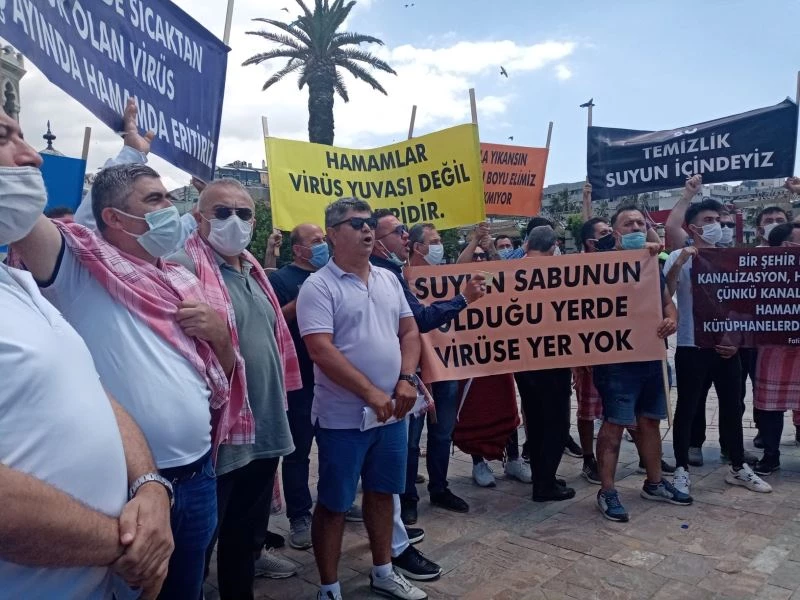 Hamam ve sauna işletmecilerinden açılma talebi
