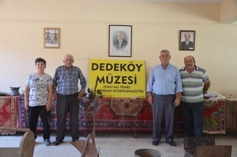 Köylülerle iş birliği yapan muhtar köye müze kuruyor
