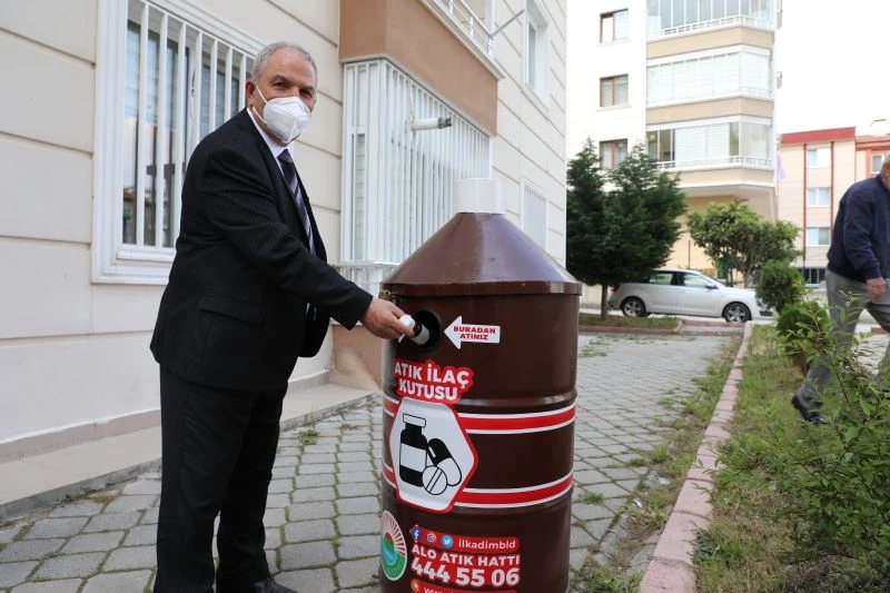 Atık ilaçların suları kirletmemesi için ilk adım atıldı
