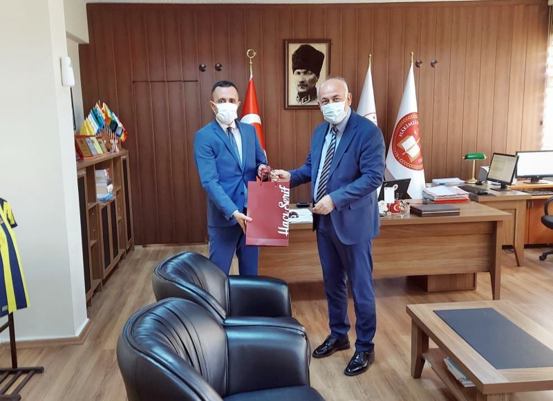 Başkan Tuncel’den Komutan Gökhan Kurgan Ve Başsavcı Ali Öztürk’e Teşekkür

