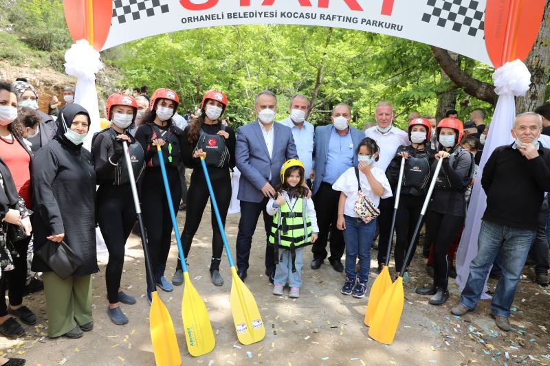 Marmara’nın rafting parkuru Orhaneli’de açıldı
