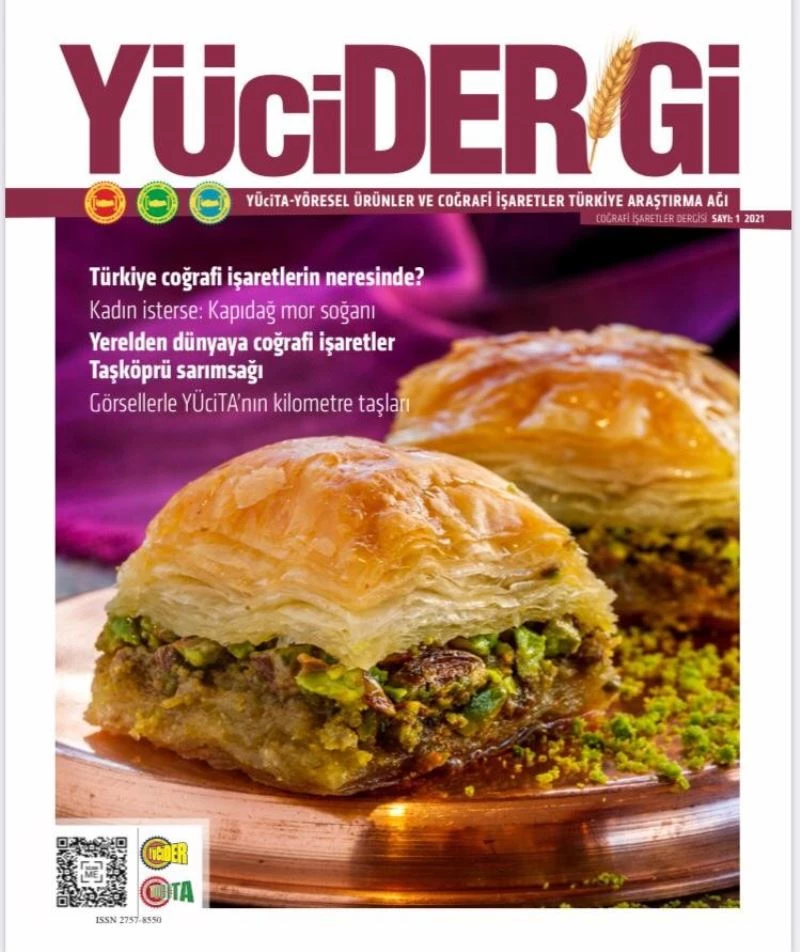 Türkiye’nin ilk Coğrafi İşaretler Dergisi YÜciTA’dan
