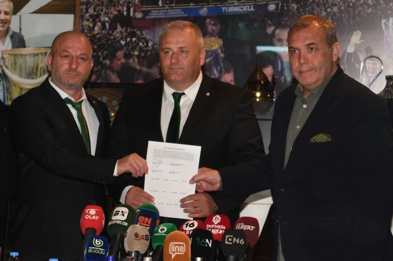 Bursaspor’da mazbata töreni
