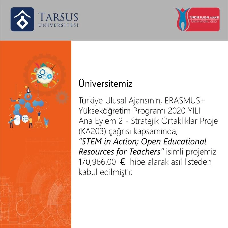 Tarsus Üniversitesi ’STEM In Action’ projesi ile Avrupa’da
