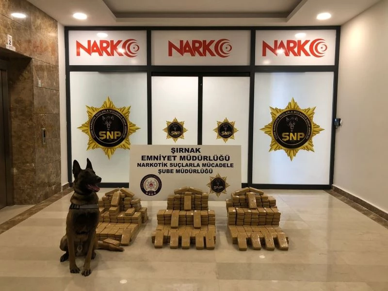 Terörün finans kaynağına darbe: 208 kilo eroin ele geçirildi
