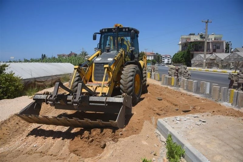 Alanya’nın Çatalişam yolu genişletiliyor
