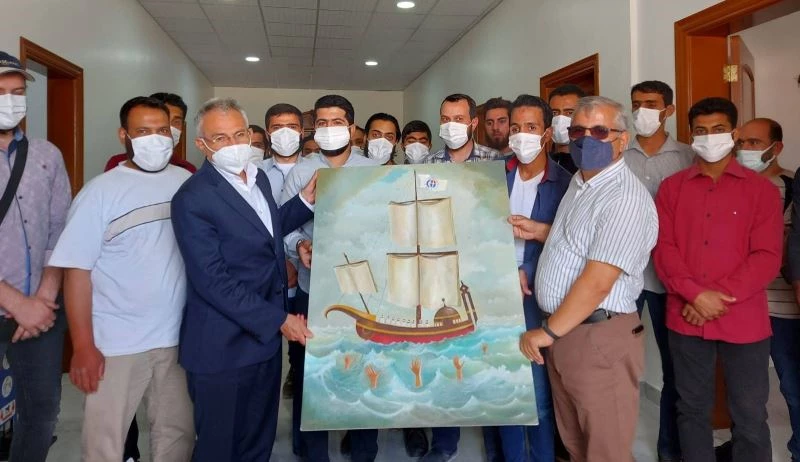 Rektör Özaydın’dan Azez’e ziyaret
