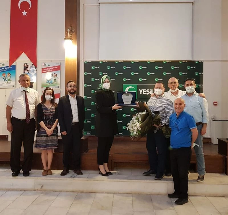 Yeşilay Bursa Şubesinde görev değişikliği
