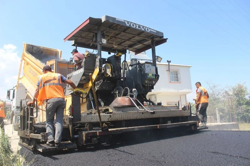 Kargıcak’taki yol çalışması tamamlandı

