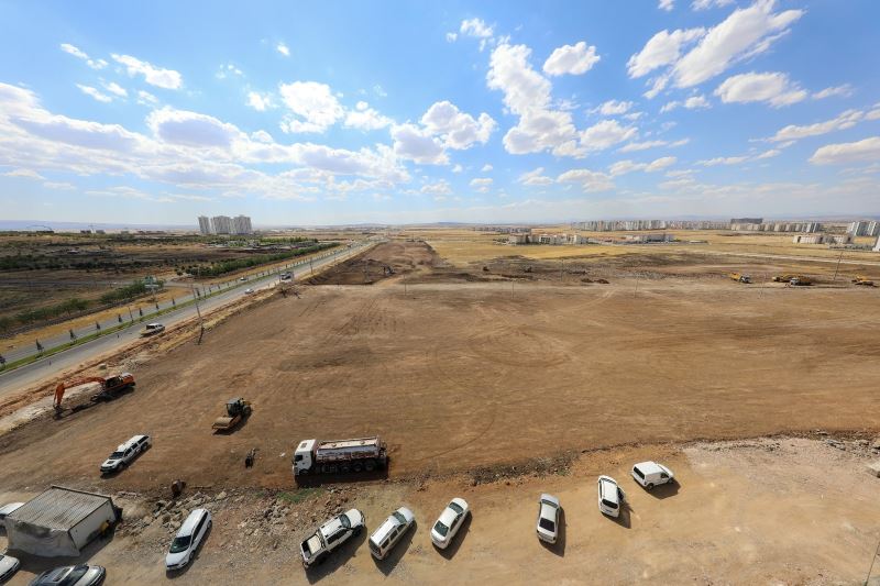 Diyarbakır’da yeni fidanlık inşaatı devam ediyor
