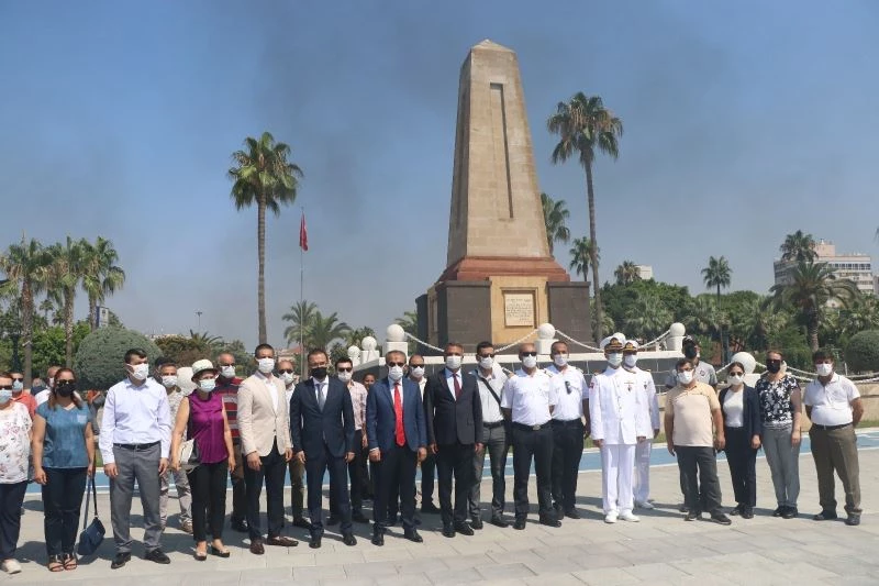 Mersin’de Denizcilik ve Kabotaj Bayramı sade bir törenle kutlandı
