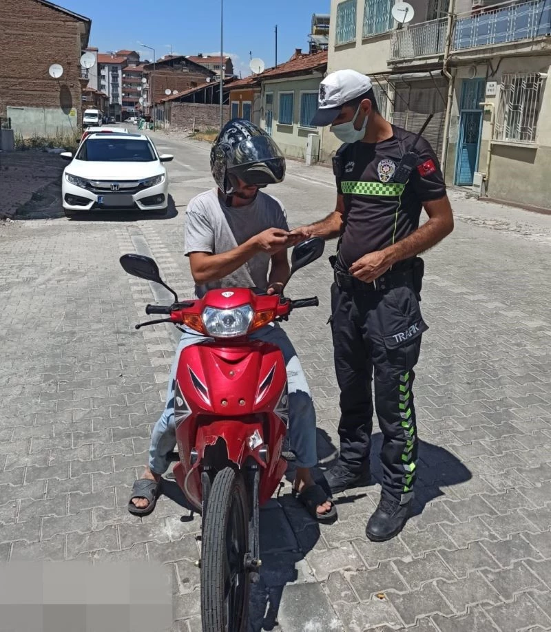 Motosikletlere sıkı denetim
