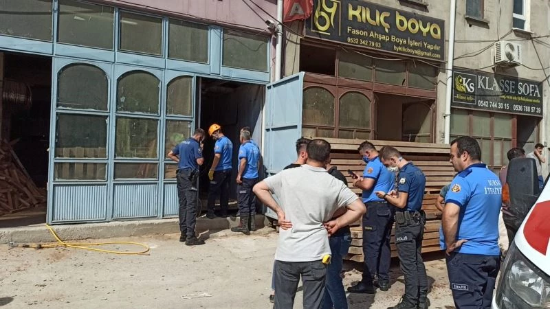 Halatı kopan yük asansörü çakıldı: 1 ağır yaralı
