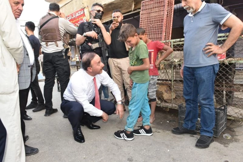 Vali Erin Ceylanpınar ve Resulayn’ı ziyaret etti
