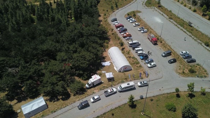 AFAD’tan 1517 metrede arama kurtarma ekiplerine eğitim
