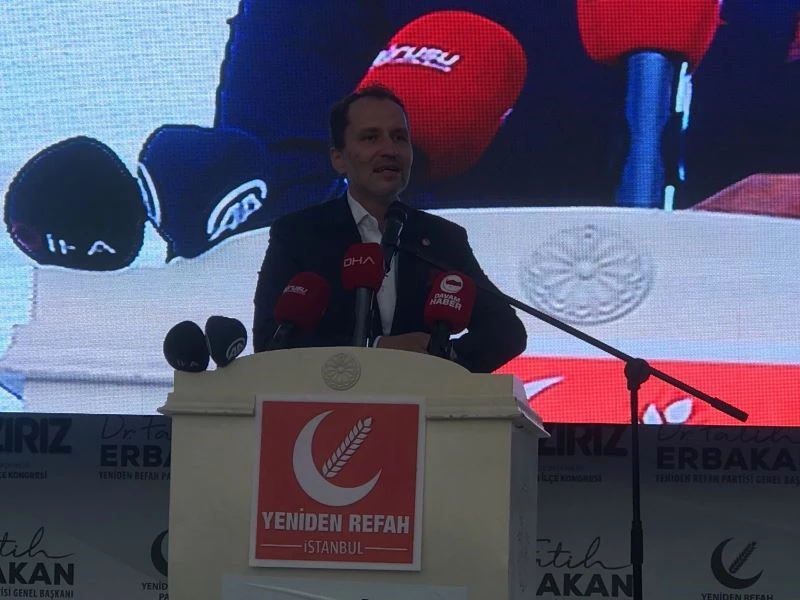 Yeniden Refah Partisi Fatih İlçe Kongresini yaptı
