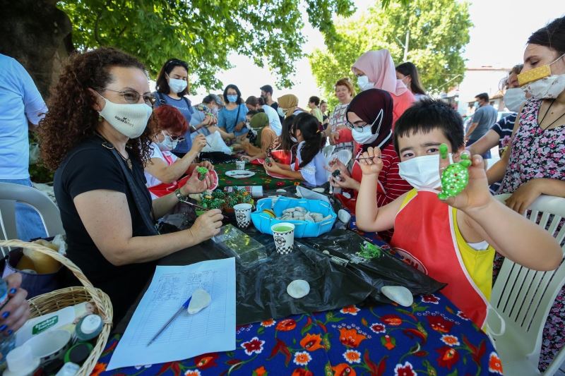 Gölyazı Çiçek Şenliği’ne büyük ilgi
