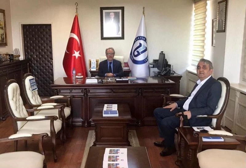 Emniyet Müdürü Bozkuş’tan Rektör Uzun’a veda ziyareti
