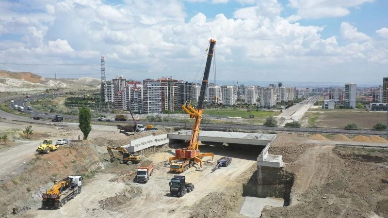 Başkentte Bağlıca Bulvarı ile Çevre Yolu birbirine bağlanıyor
