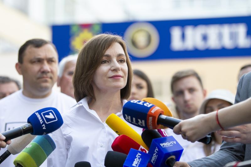 Moldova’daki erken genel seçimi Cumhurbaşkanı Sandu’nun partisi kazandı
