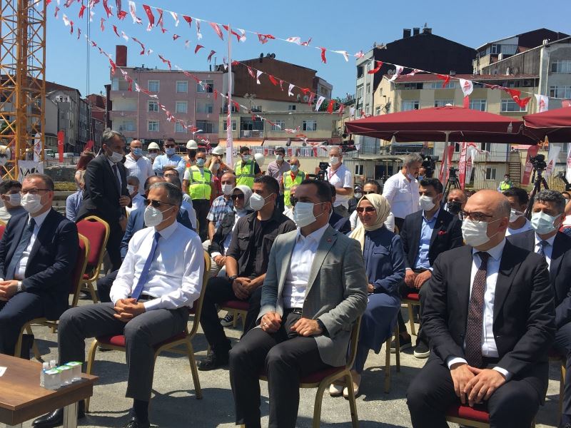 Beyoğlu Ortaokulu’nun  temeli atıldı
