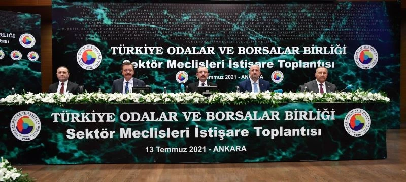 Bakan Muş, Türkiye Sektör Meclisi temsilcilerinden problemlerini dinledi
