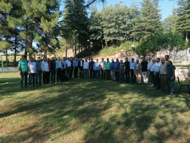 Hemşehrilerinden Emniyet Müdürü Dinç’e veda yemeği
