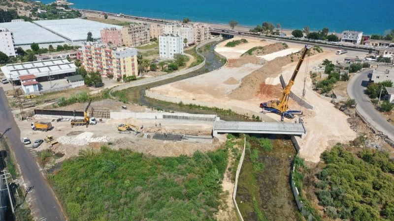 Erdemli’deki Lamos Köprüsünde sona gelindi

