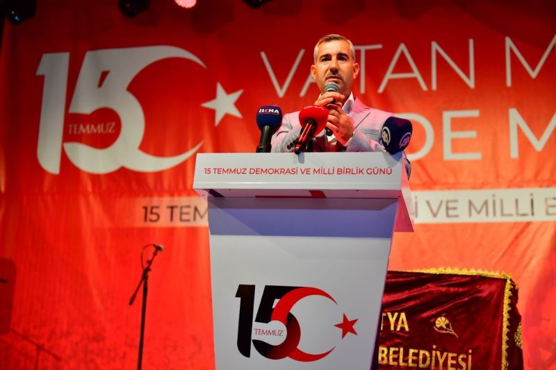 Başkan Çınar’dan 15 Temmuz mesajı
