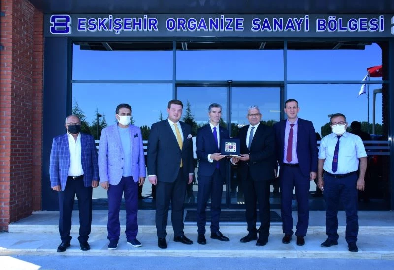 Kosova Büyükelçisinden Eskişehir OSB’ne yapılan ziyarette iş birliği vurgusu
