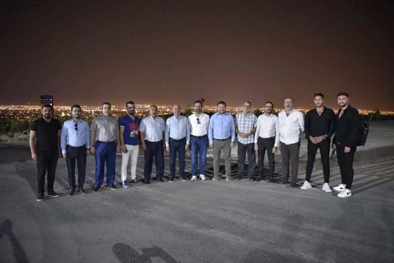 Eşsiz Konya manzaralı Sille Seyir Tepesi hizmete sunuldu
