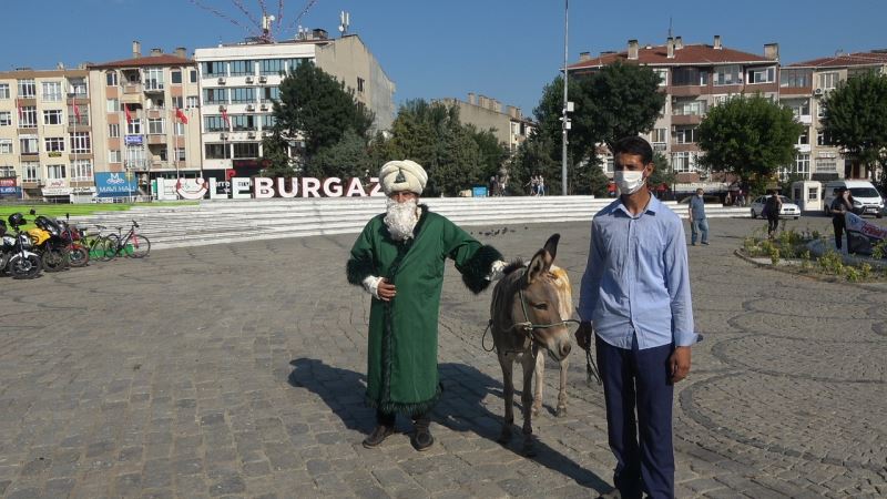 Nasrettin Hoca fıkrası gerçek oldu, dereye maya çaldı
