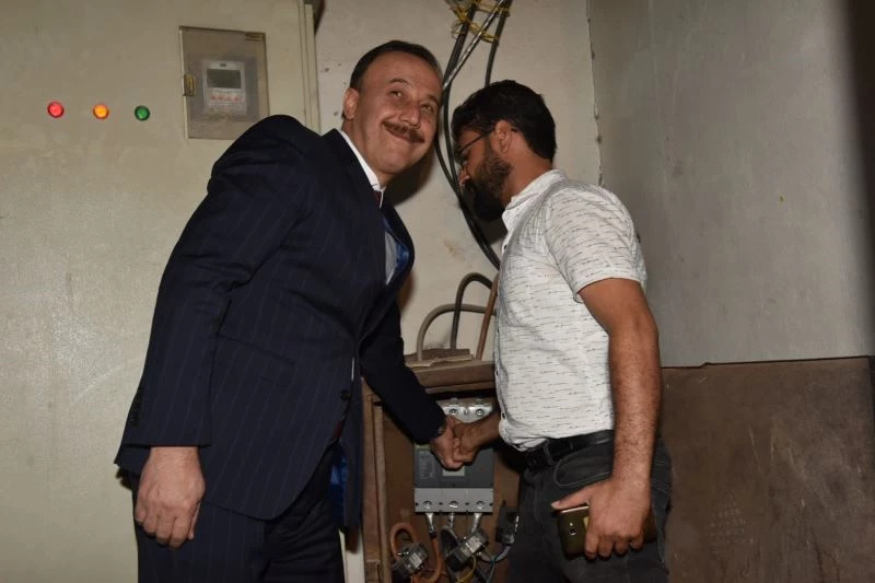 Telabyad’a kesintisiz enerji verilmeye başlandı
