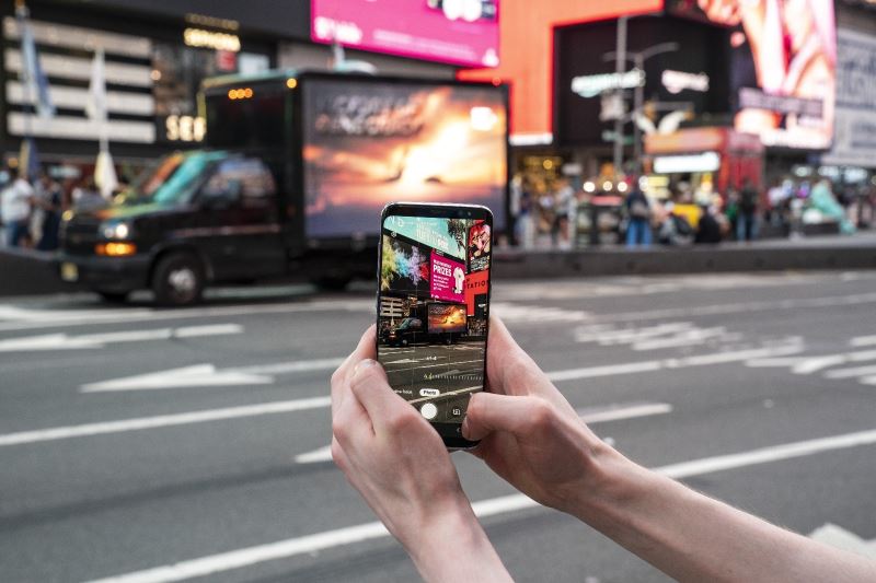 New York’ta 15 Temmuz “Demokrasi Zaferi” LED ekranlı araçlarla anlatıldı
