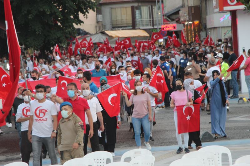 Devrek’te 15 Temmuz kalkışmasının 5. yılında vatandaşlar tek yürek oldular
