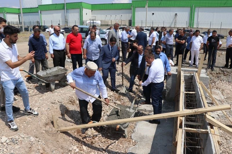 Iğdır’da 400 kişiye istihdam sağlayacak 2 milyon euroluk tesisin temelleri atıldı
