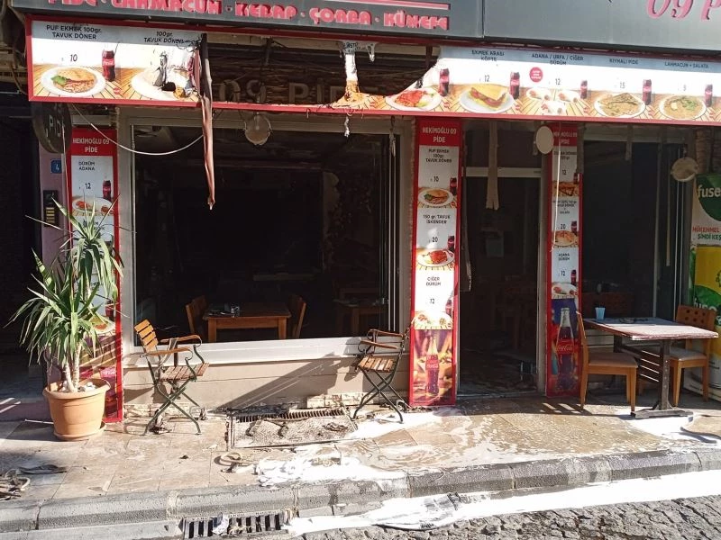 Aydın’da iş yerinde çıkan yangın panikletti
