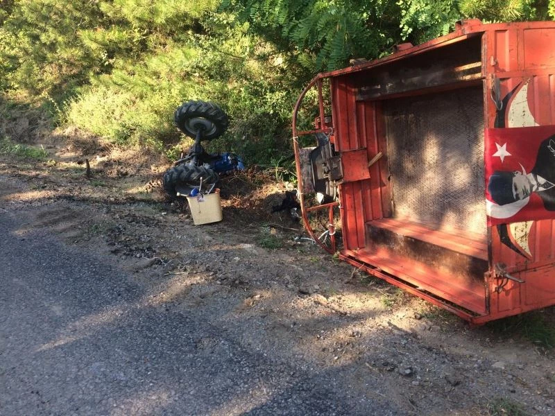 Ereğli’de pat pat kazası: 3 yaralı
