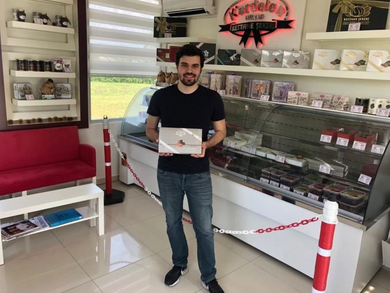 Bayramda en güzel hediye Kardelen kestane şekeri
