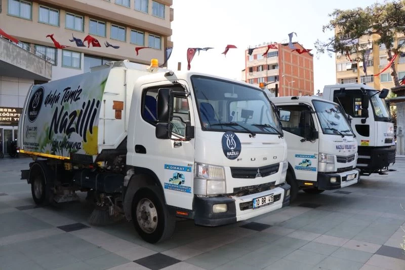Nazilli Belediyesi araç filosunu güçlendirmeye devam ediyor

