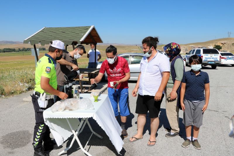 Yozgat’ta trafik ekiplerinden 