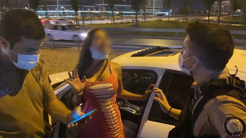 Alkollü kadın sürücü terör estirdi
