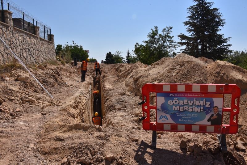 MESKİ, Gözne Mahallesi 1. etap kanalizasyon çalışmalarına başladı
